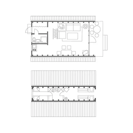 Ferienwohnpark Nurdachhaus Typ 7 Nd 42 בית נופש *